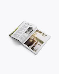 Opened Softcover Book Mockup Half Side View In Stationery Mockups On Yellow Images Object Mockups Mockup Free Psd Free Psd Mockups Templates Psd Mockup Template