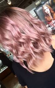 46 Beautiful Rose Gold Hair Color Ideas Seasonoutfit Light Hair Color Hair Color Rose Gold Light Pink Hair