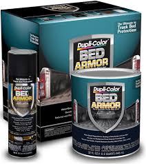 You can use diy or do it yourself kits to spray over your truck bed liner for professional results. Bed Armor Truck Bed Coating Duplicolor