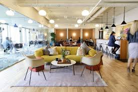 Pin By Alexandra Peck On Wework Workplace Design Office Interior Design Common Area