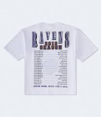 Baltimore Ravens Super Bowl Boxy Graphic Tee