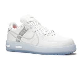 Air Force 1 React Qs White Ice Nike Cq8879 100 White Light Bone Sail Rush Coral Flight Club In 2020 Nike Air Force Sneaker Air Force Sneakers Air Force