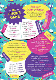 Sep 28, 2016 · free printable what's in your phone christmas game. Free Printable Easy Simple The Phone Game Hen Party Game Idea 90s Design Involving Guests Sleepover Games Sleepover Activities Wedding Party Games