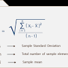 Use our online standard deviation calculator to find the mean, variance and arithmetic standard deviation. 1