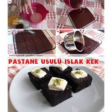 cake browni ve sufleler panosundaki pin