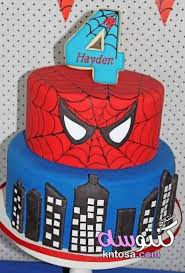 زينة حفلات أعياد الميلاد سبايدرمان spider man cake تورتة عيد ميلاد سبايدر مان ديكورات اعياد spiderman birthday party spiderman birthday spiderman birthday cake