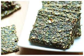 Light and crispy with a pleasant snappiness, they are the perfect canvas for all manner of toppings. Raw Pumpkin Seed Crackers With Spinach Vegan Raw Gluten Free One Green Planet