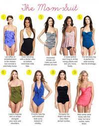 They pull in all the right spots, like the postpartum pooch, without making you feel uncomfortable. 65 Best Ideas For Swimwear For Moms Post Baby Bikinis