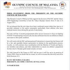 May 16, 2021 · national sports council director datuk ahmad shapawi ismail was quoted in the star as saying haziq's death was a big loss to malaysian. Press Statement From The Olympic Council Of Malaysia Facebook