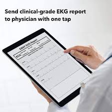 Ecg is the abbreviated term for an electrocardiogram. Freedelivery Emay Portable Ecg Monitor For Iphone Android Mac Windows Wireless Ekg Monitoring Devices To Track Heart Rate Rhythm For Heart Performance Electronics Others On Carousell