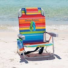An Adjustable Tommy Bahama Chair For Watching The Kids In The Water Or Reclining Fully And Letting The World Melt Away As The Waves Crash In 2020 Best Beach Chair Backpack