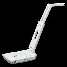 Präsentieren sie dokumente mit der dokumentenkamera interaktiv in echtzeit und in maximaler größe. Elmo Mo 2 Mobile Dokumentenkamera Wifi Miracast Android Plattform Weiss