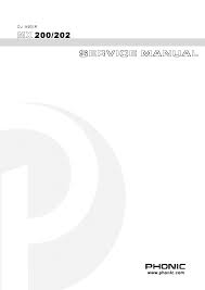 Preview of phonic roadgear 160 260 1st page click on the link for free download! Phonic Roadgear 160 260 Service Manual Download Schematics Eeprom Repair Info For Electronics Experts