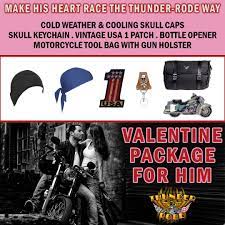Biker Valentine S Day Packages For Him And Her Motorcycle Riders Motorcycle Riders Valentines Day Package Biker Gifts