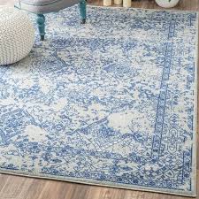Ayres Light Blue Area Rug Reviews Birch Lane Light Blue Area Rug Light Blue Rug Blue And White Rug
