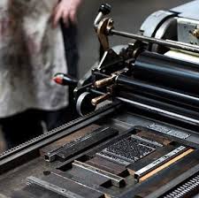 The Old Techniques Of Printing Have Become Obsolete And Made Way For The New Technology Letterpress Printing Printing History Letterpress