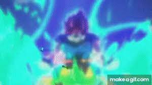 You are currently viewing our boards as a visitor. Dragon Ball Super Broly Goku S Super Saiyan Blue Transformation On Make A Gif