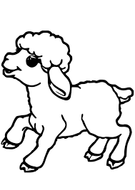 Sheep coloring pages that parents and teachers can customize and print for kids. Coloring Pages Baby Sheep Coloring Pages