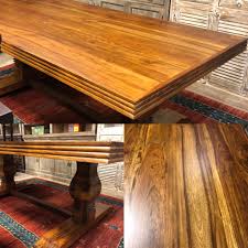 Rosewood Dining Table Stunning Solid Wood Trimmed To Perfection Manzelinc Com Rustic Wood Furniture Dining Table Rustic Solid Wood Chairs