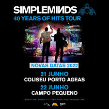 Um nos alive cada vez mais verde depende de todos! Simple Minds Tour 2022 22 06 2022 Lisboa Portugal Concerts Metal Event Kalender