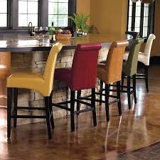 Valencia Leather Bar Stools Bar Height Dining Table Home Decor Kitchen Leather Bar Stools