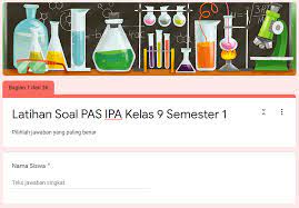 Maybe you would like to learn more about one of these? Latihan Soal Ipa Smp Kelas 9 Semester Ganjil Didno76 Com