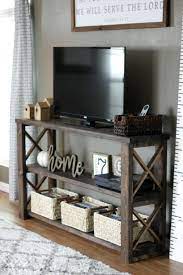 35 Best Minimalist Farmhouse Tv Stand Ideas For Your Living Room Design Diy Console Table Diy Console Easy Home Decor