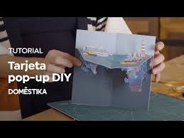 How to have fun with paper and kill bore. Diy Tutorial How To Make A Pop Up Card Domestika