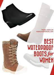 Women S Waterproof Leather Boots For The Rain And Snow Best Waterproof Boots Waterproof Leather Boots Boots