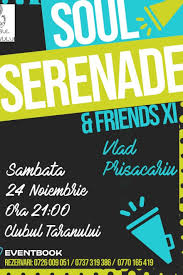 Poti urmari si live emisiunile antena 1 de pe smartphone, tableta sau. Concert Soul Serenade Friends La Clubul ÈÄranului Roman Bilete