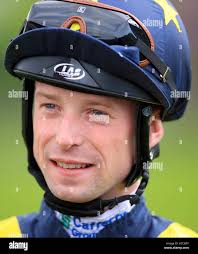 Jockey Jack Mitchell Stock Photo