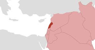Illustration von abbildung libanon politische karte stepmap libanon krise in der arabischen welt. Libanon