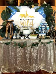 Glam Safari Baby Shower Parties With A Cause
