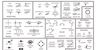 37 Organized Schematics Symbols Chart