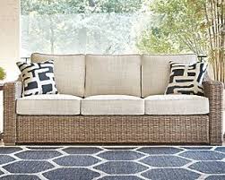 beachcroft collection ashley furniture homestore porch furniture wicker sofa outdoor patio sofa