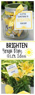 Even the best gift for the person who hates everything you get them. Cheer Up Gifts Brighten Your Day Gift Idea Fun Squared Cheer Up Gifts Teachers Day Gifts Diy Holiday Gifts