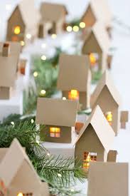 Christmas Advent Paper Houses Christmas Advent Christmas Paper Christmas Diy