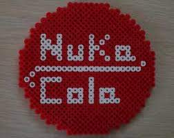 • supports beading, crochet, cross stitch, and knitting. Cola Sign From Fallout Perler Perler Bead Art Melty Bead Patterns Perler Bead Patterns