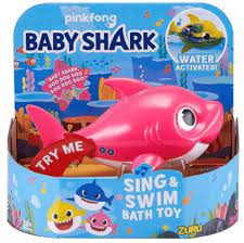 Robo Alive Jr Baby Shark Rosa Casa Dos Plasticos