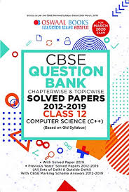 Cbse 12th computer science sample question paper 2020. Oswaal Cbse Question Bank Class 12 Computer Science C Chapterwise Topicwise For March 2020 Exam Old Book Ebook Oswaal Editorial Board Amazon In Books