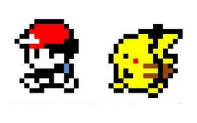 8 Bit Ash And Pikachu Pikachu Tattoo 8 Bit Pikachu Tattoo Design