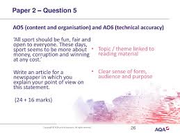 Ib acio tier 1 exams 2020 are over now. Introduction To Teaching Gcse English Language Ppt Download