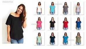 Next Level Womens Ideal Dolman Shirt Ladies Relaxed Top