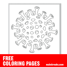 Maybe you would like to learn more about one of these? Free Virus Awareness Coloring Page Make Breaks