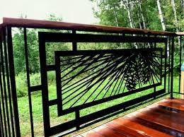 You can choose your own design which will suit your house really well. Stair Railing Design For House Front