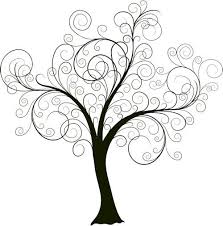 Love This Scroll Tree Tree Art Tree Of Life Tattoo Drawings