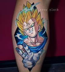 Majin Vegeta By Troy Slack At Sashiko Mt Barker South Australia Tatuagens Tatuagens De Anime Boas Ideias Para Tatuagem