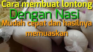 Untuk membuat lontong, kamu perlu menyiapkan beras aron atau setengah matang. Z7qo3sjy Ruchm