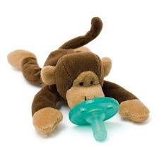 Amazon Com Wubbanub Brown Monkey Baby Pacifiers Baby Wubbanub Pacifier Baby Pacifier Baby Toys