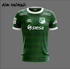 América de cali, con doblete de adrián ramos, venció en condición de visitante al deportivo cali por la jornada 12 de la liga betplay de colombia. Deportivo Cali Umbro 2018 Home Kit